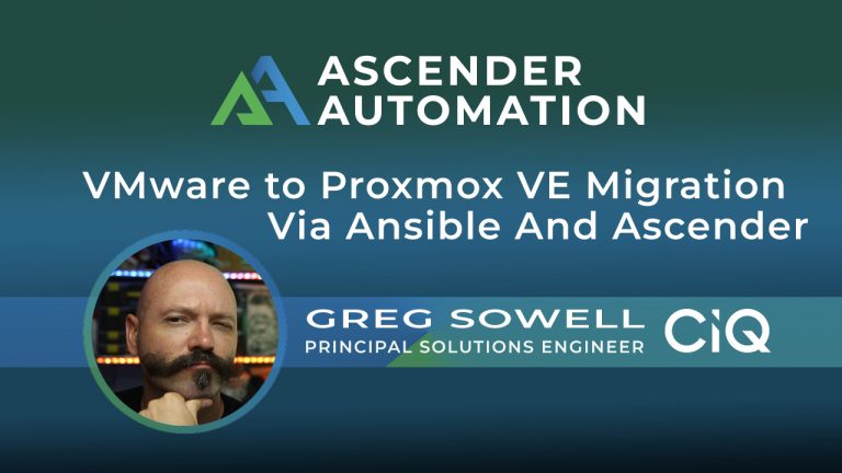 VMware To Proxmox VE Migration Via Ansible And Ascender